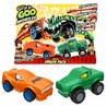 Figura de acción Turbo Tyger vs Rumbler Jaw en plena batalla