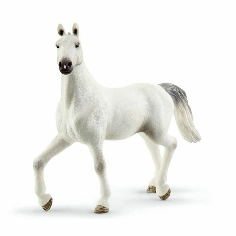 Niños jugando con el manege de caballos Schleich