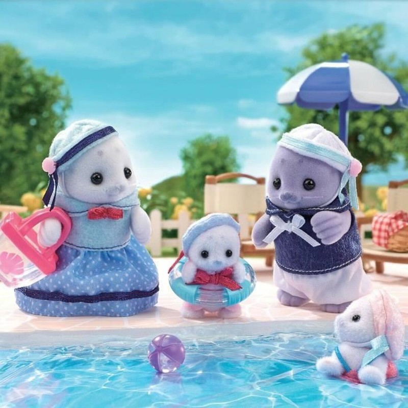 Set construcción educativo Sylvanian Families para juego imaginativo