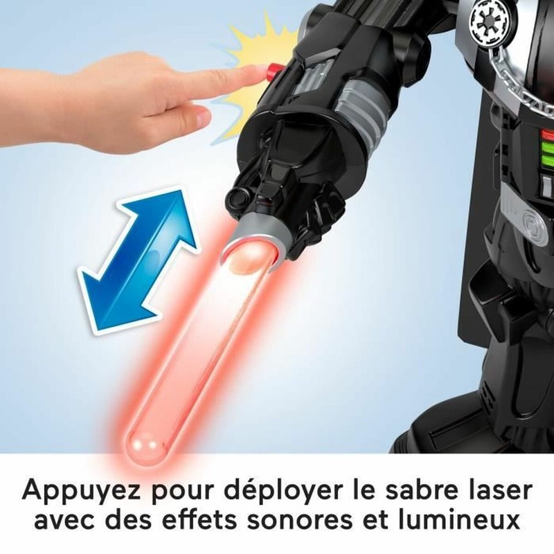 Robot Darth Vader Imaginext figura articulada niños 3 años