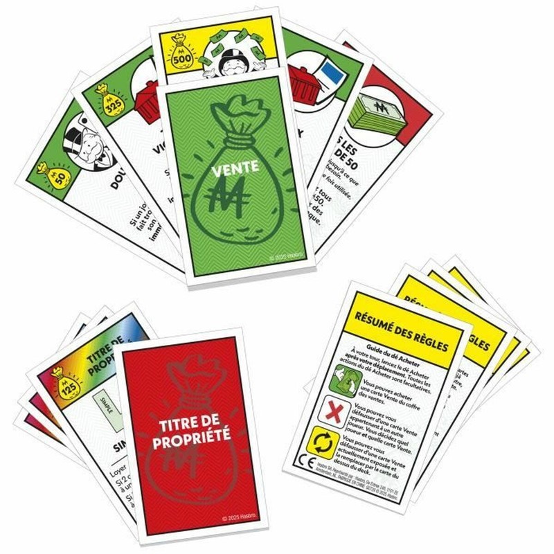 Niños disfrutando de una partida del juego mesa educativo Monopoly.