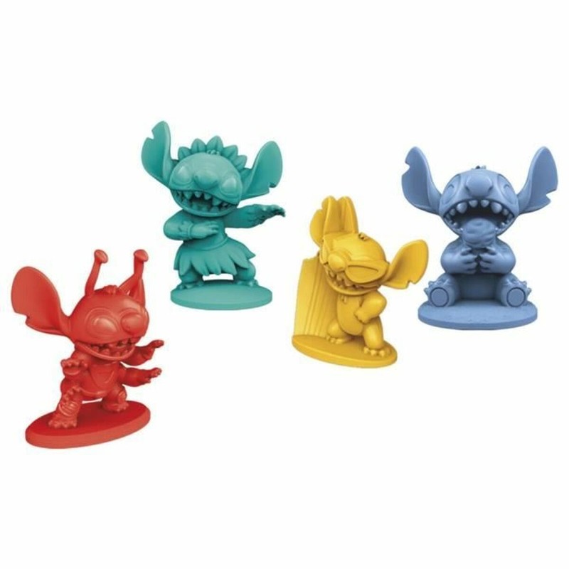 Juego mesa educativo Monopoly Stitch en francés