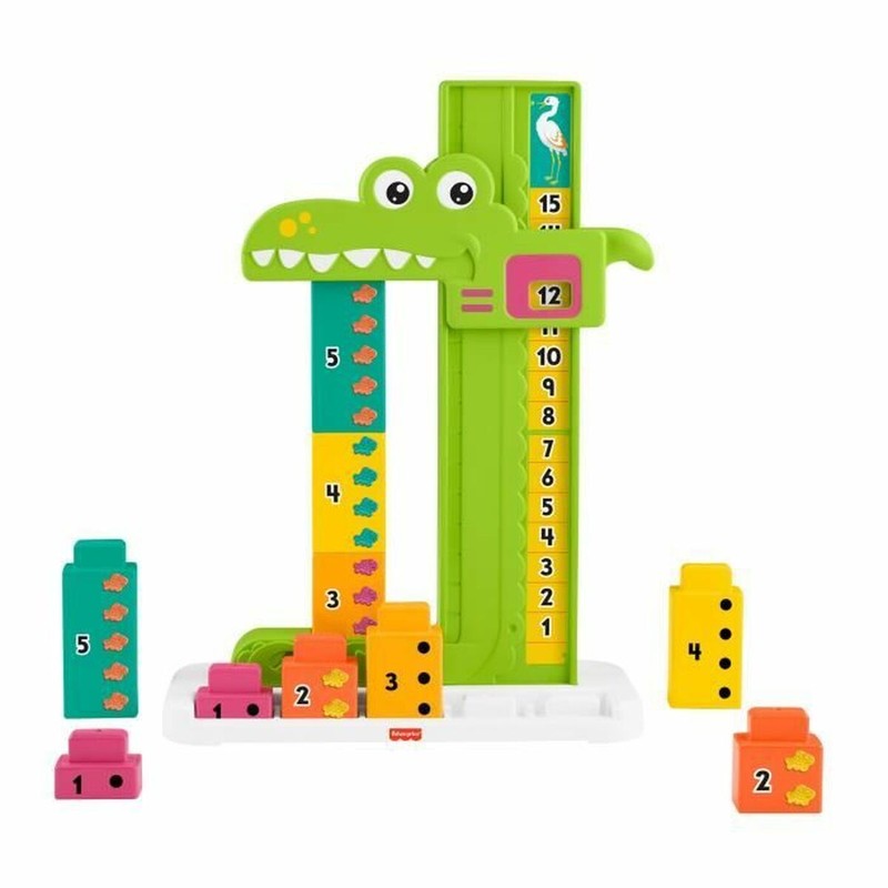 Juego de matemáticas niños Fisher-Price El Caimán en acción
