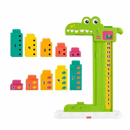 Juego didáctico 3 años, caimán multicolor Fisher-Price