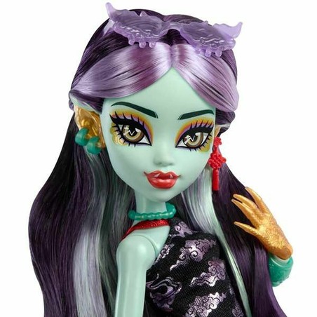 Juguete niña 4 años Monster High Jinafire Long multicolor