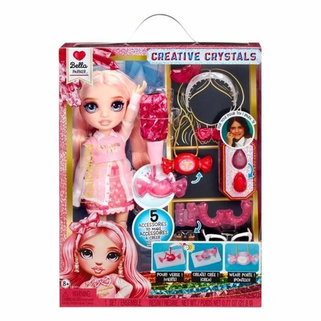 Muñecas coleccionables Rainbow High: Bella Parker con accesorios