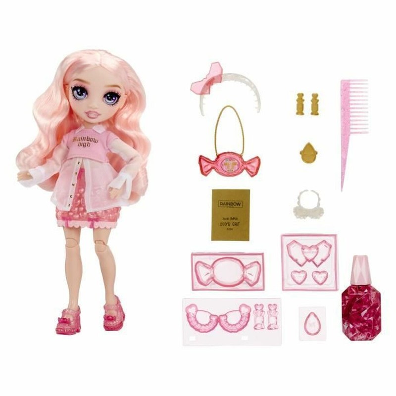 Juguete de moda infantil: Muñeca Rainbow High para niñas de 8 años