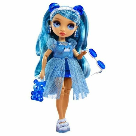 Muñeca Rainbow High Skyler con conjunto de moda y accesorios