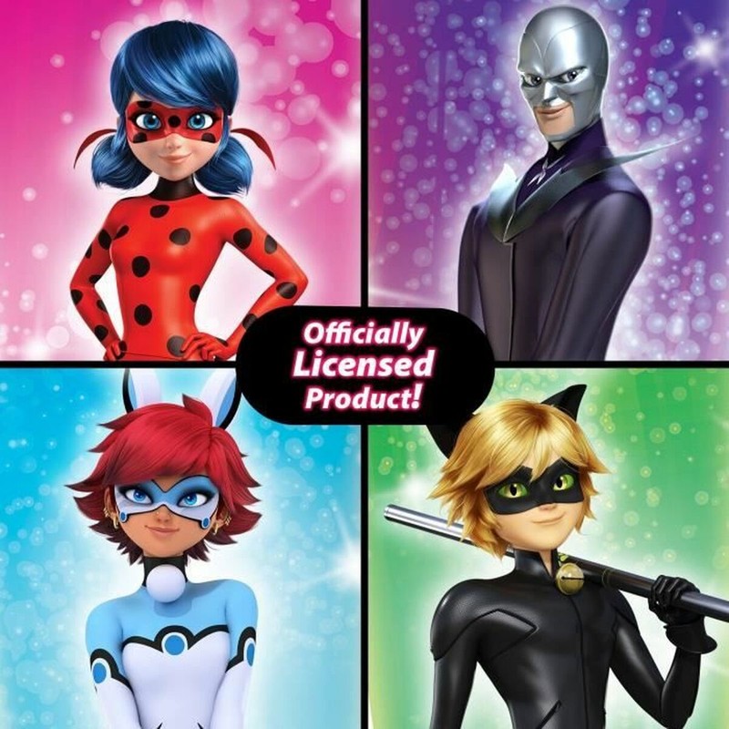 Ladybug juguete de Bandai, muñeca articulada con traje icónico