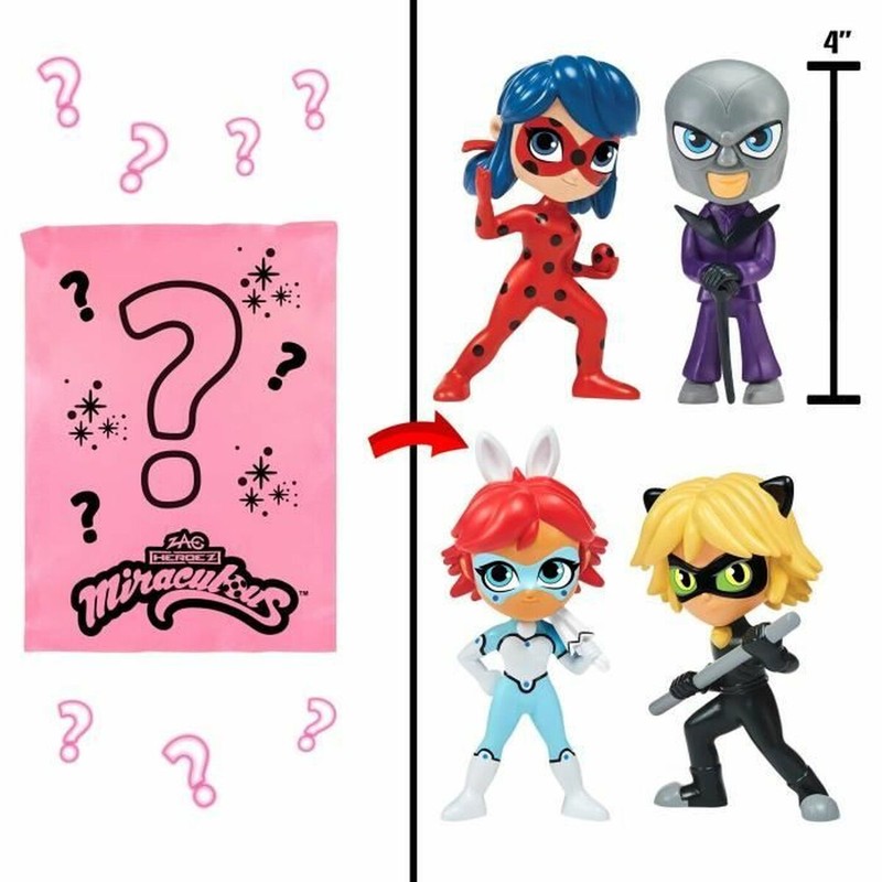 Figura de acción Ladybug, muñeca articulada para recrear aventuras