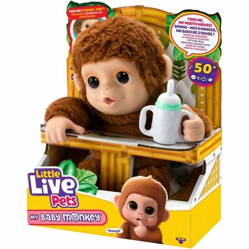 Muñeco bebé realista con efectos sonoros y tacto