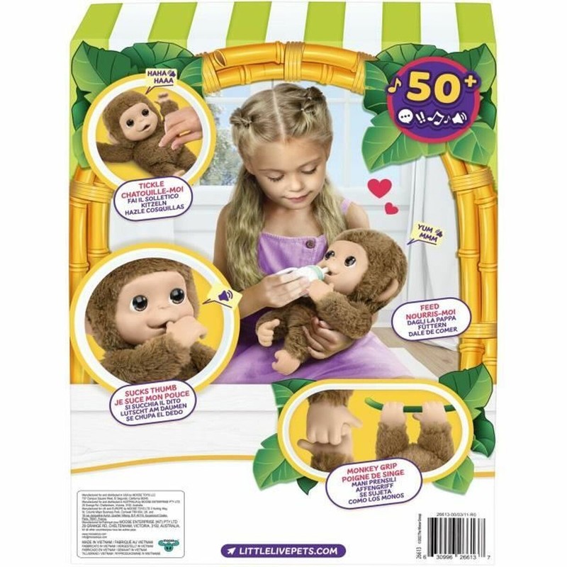 My Baby Monkey Moose Toys que fomenta la empatía infantil
