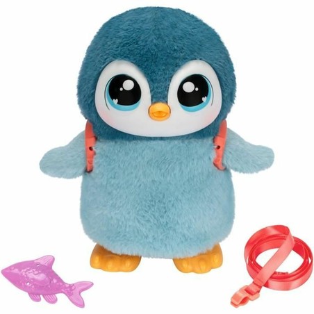 Pingüino electrónico Little Live Pets reaccionando al tacto