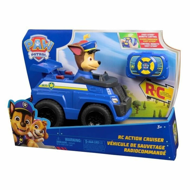 Coche radiocontrol Spin Master Patrulla Canina Chase para coches juguete niños