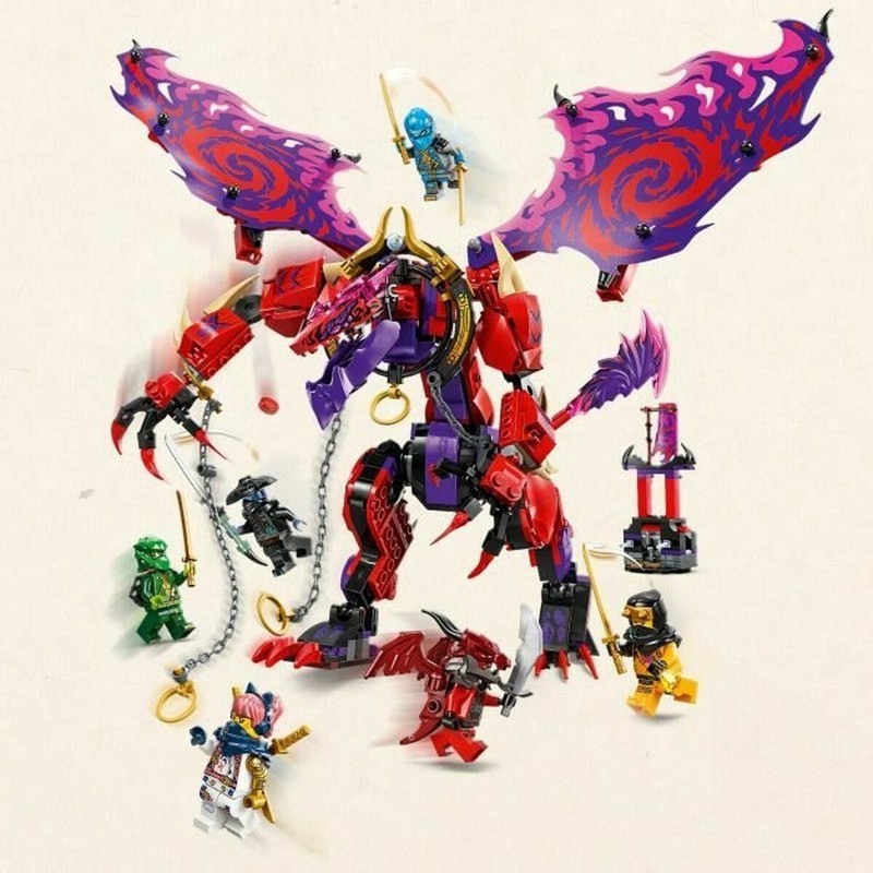 Construcción LEGO Ninjago Thunderfang, desarrollo creatividad niños