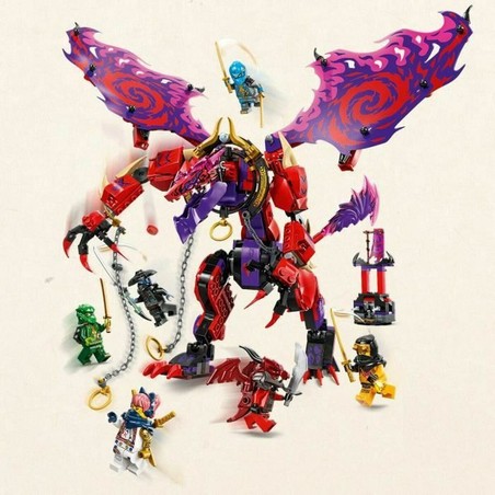 Construcción LEGO Ninjago Thunderfang, desarrollo creatividad niños