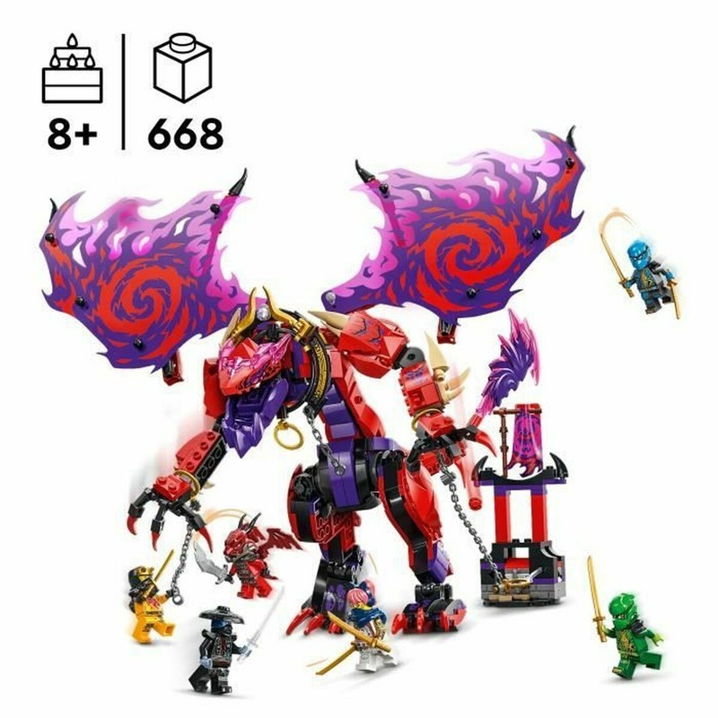 Caja del set LEGO Ninjago 71832, regalo ideal para amantes de la construcción