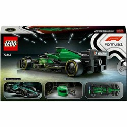 Juguetes construcción niños: LEGO Speed Champions Aston Martin F1 AMR24 en acción. 2