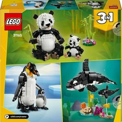 Juguetes construcción niños LEGO Creator 31165 Familia Panda principal 2