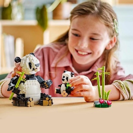 Bloques construcción infantiles LEGO Creator tortuga y loro