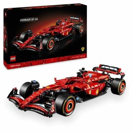 Lego Technic Ferrari F1 SF-24, modelo de colección avanzado para adultos.