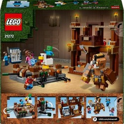 Juguetes Construcción Niños LEGO Minecraft 21272 The Woodland Manor Ring 2