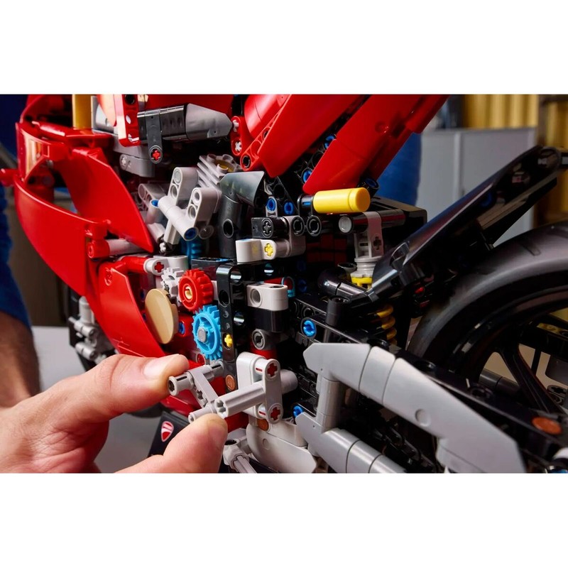 Réplica Ducati Panigale V4 S - Modelo Lego de alta fidelidad