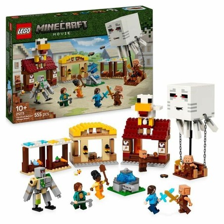 Juguetes construcción niños LEGO Minecraft 21273 en acción