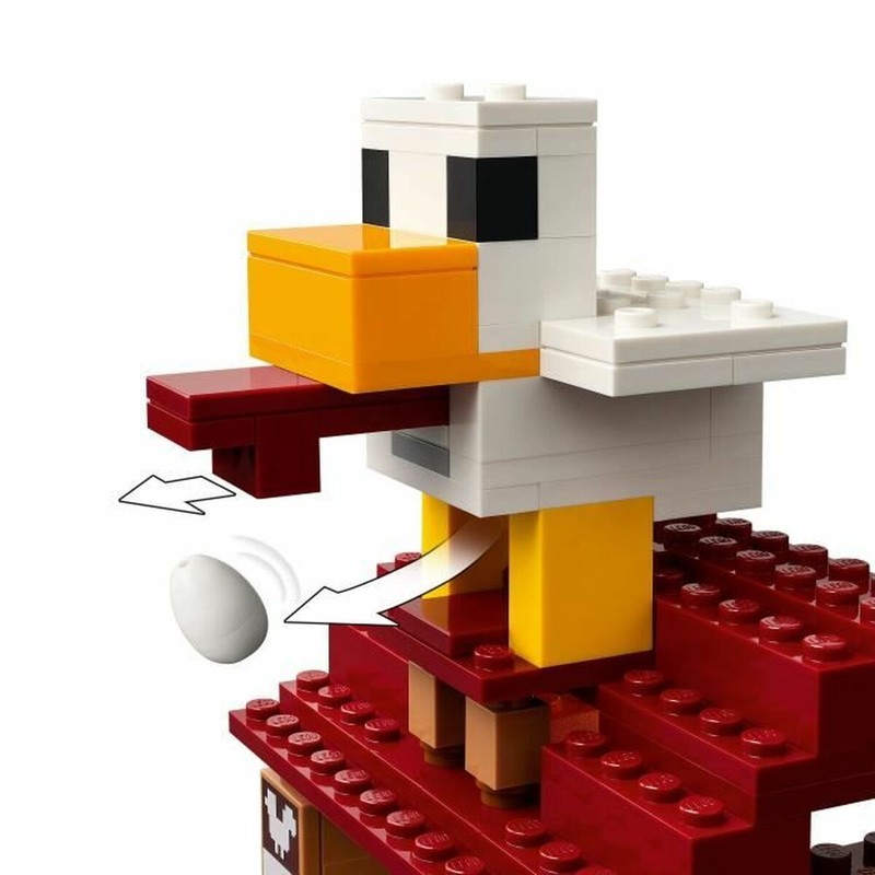 Detalle de piezas LEGO Minecraft para mayores de 10 años