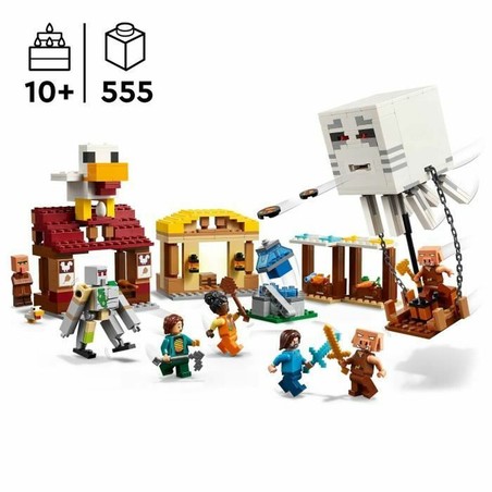 Construcción de escenarios Minecraft con LEGO 21273