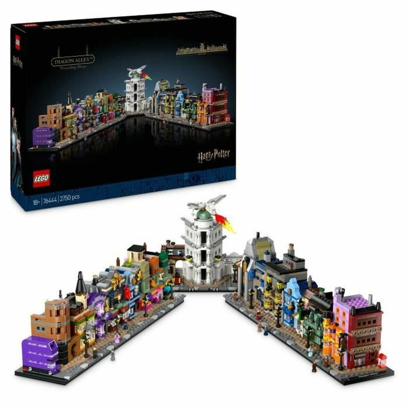 Juego Construcción Harry Potter Callejón Diagon LEGO 76444 - Compra online en MegaJuguetes