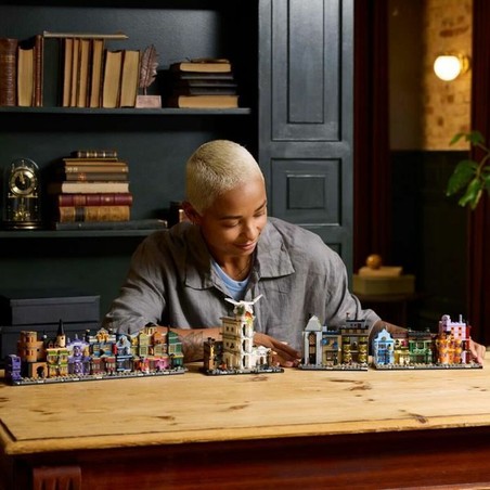 Maqueta Callejón Diagon de 2750 piezas para exposición