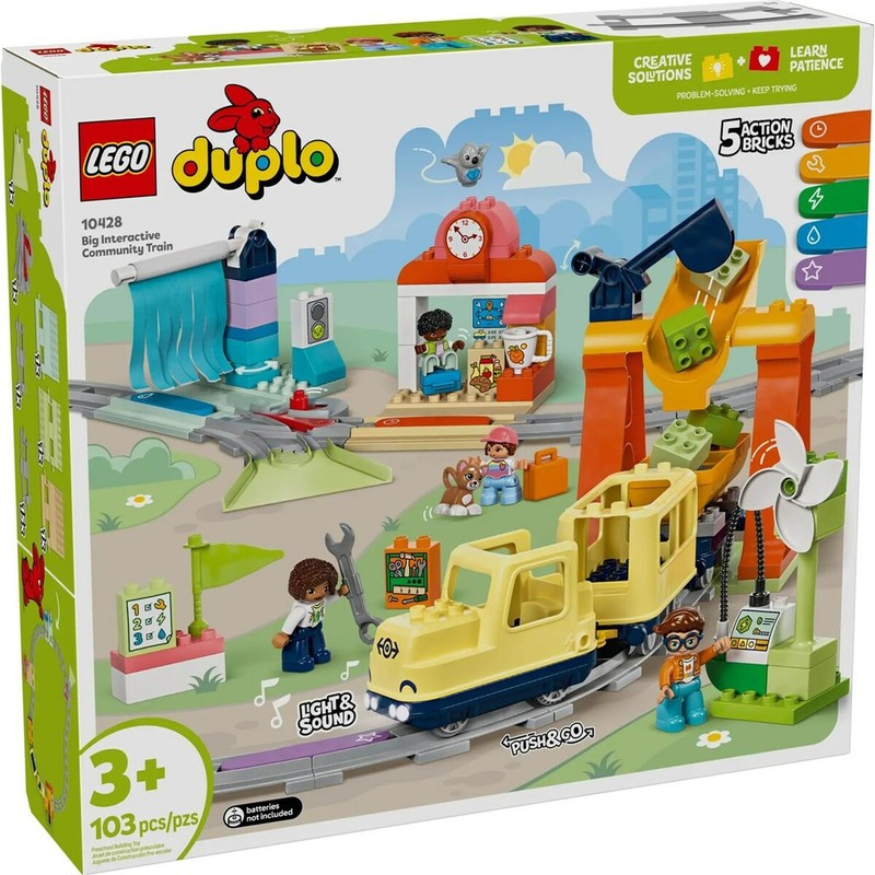 Juguetes construcción niños Lego 10428, vista frontal del set