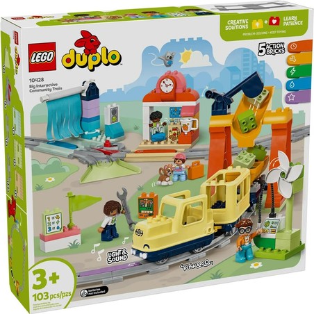 Juguetes construcción niños Lego 10428, vista frontal del set