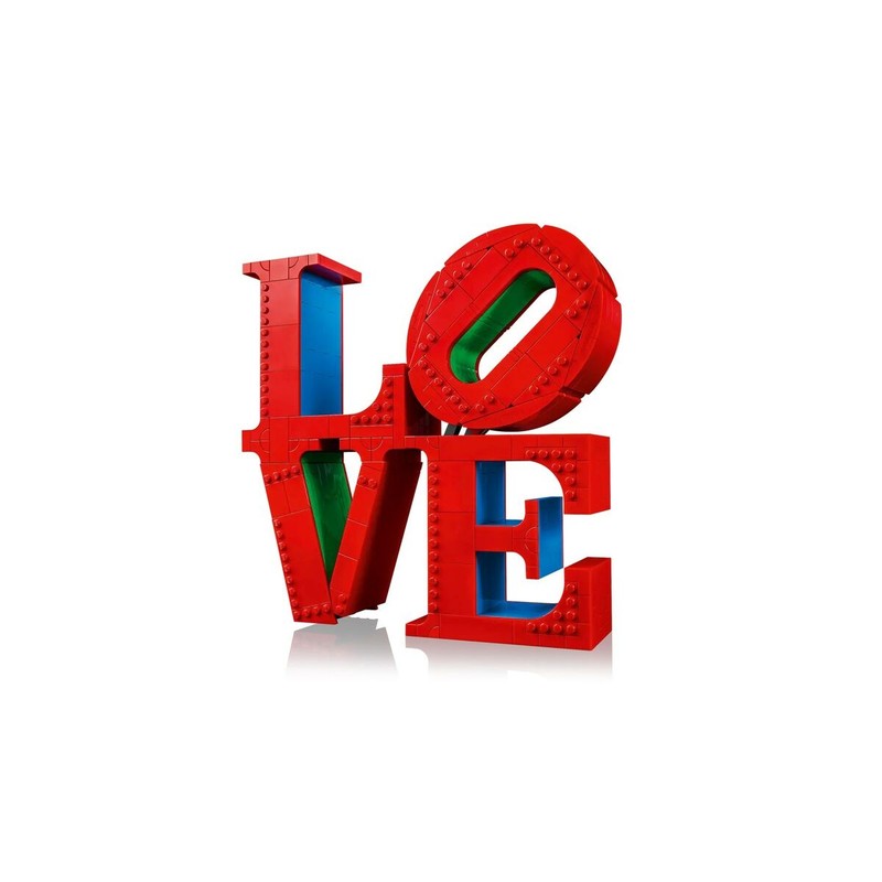 Regalo Original Amantes Lego Art LOVE sin montar