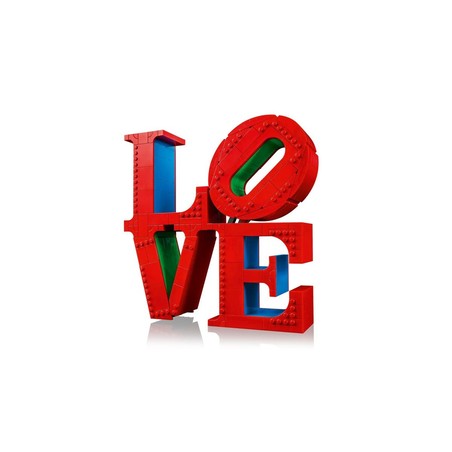 Regalo Original Amantes Lego Art LOVE sin montar