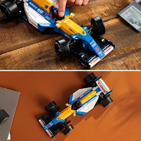 Pieza final Lego 10353, obra de arte para exposición