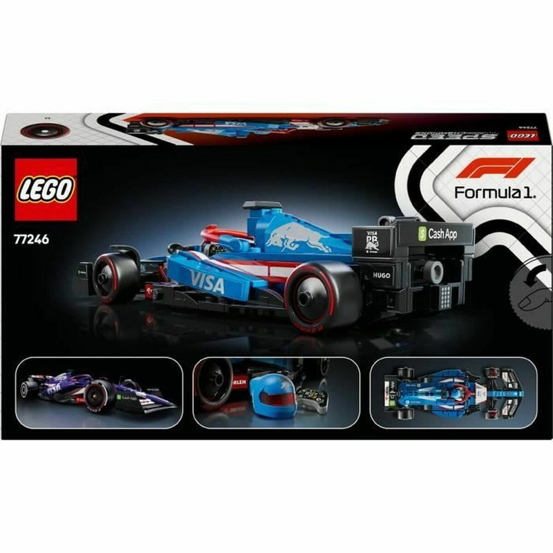 Set construcción educativo: Detalles del coche Lego F1 77246