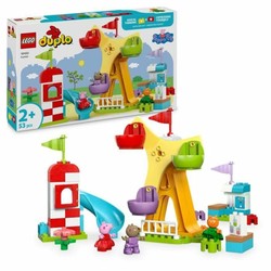 Juguetes construcción niños LEGO DUPLO Peppa Pig parque de atracciones