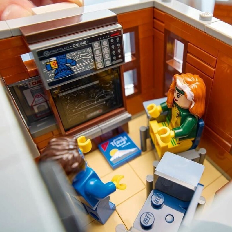 Diorama Lego Marvel X-Men para coleccionistas