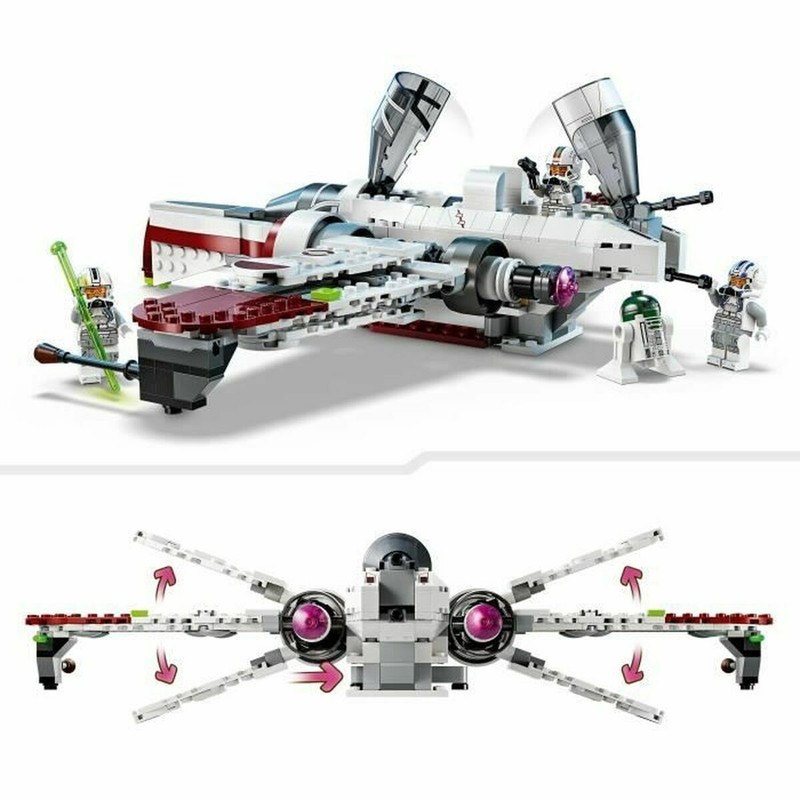 Lego Star Wars Caza Estelar Arc-170 en acción