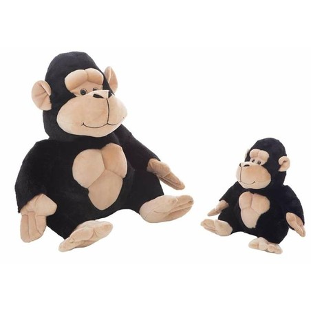 Peluche gorila grande Kira de 55 cm, ideal para niños a partir de 3 años, suave y resistente