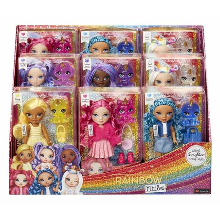 Muñeca coleccionable Rainbow High Littles para niñas