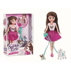 Muñeca Zuru Sparkle de 26 cm con accesorios para juego infantil