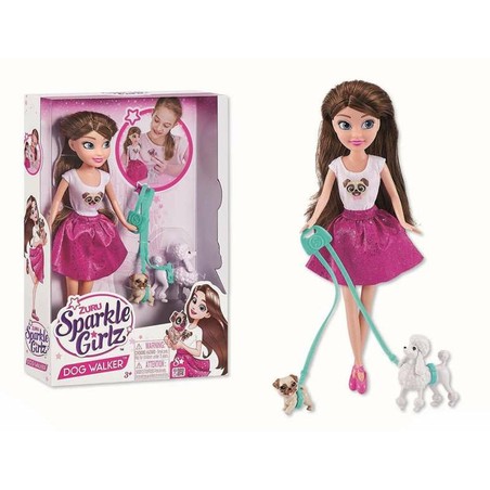 Muñeca Zuru Sparkle de 26 cm con accesorios para juego infantil