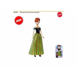 Muñeca bebé Frozen Anna musical de Mattel