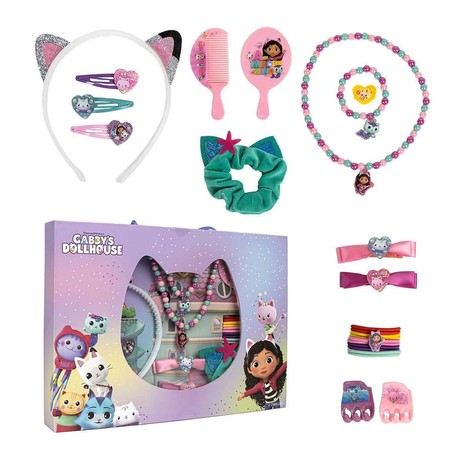 Collar Gabby's Dollhouse Rosa para disfraces niños