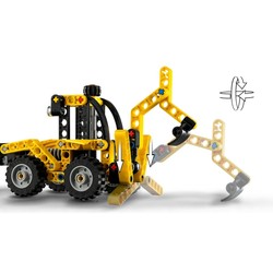 Juguetes construcción niños LEGO Technic retroexcavadora 2