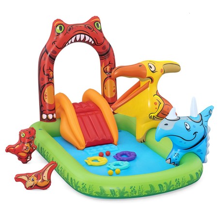 Piscina Hinchable Dinosaurios Bestway - Parque de Juegos Acuático