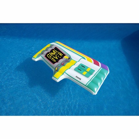 Colchoneta piscina hinchable con diseño retro